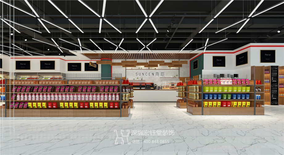 郑州商臣连锁便利店装修效果图
