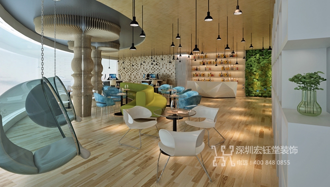 郑州德国威能智能家居时尚办公室装修设计案例