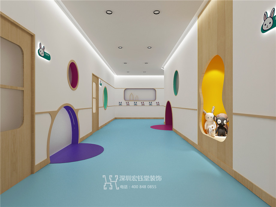 郑州米来笛早教装修设计效果图