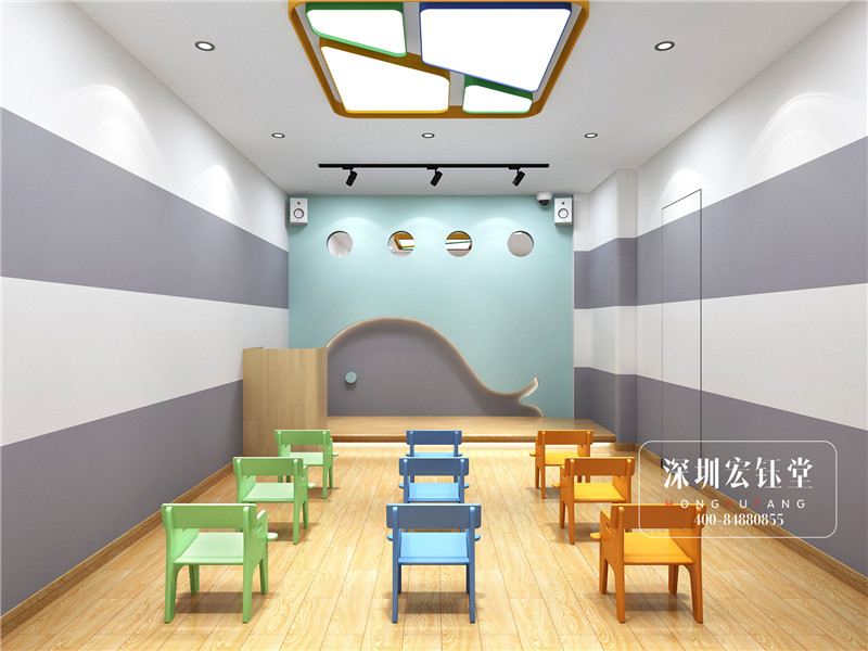 艺学堂少儿艺术培训学校教室案例实景图
